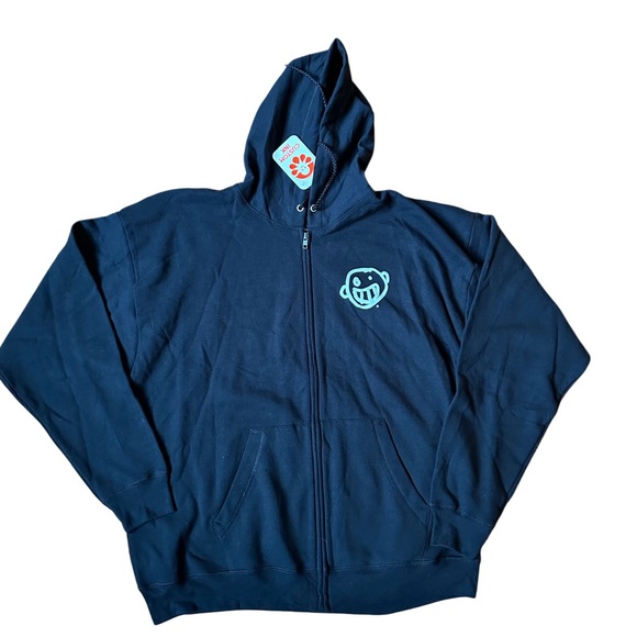 Newbury Comics Full Zip Wicked Good Hoodie Size XL NWT - Picture 3 of 4